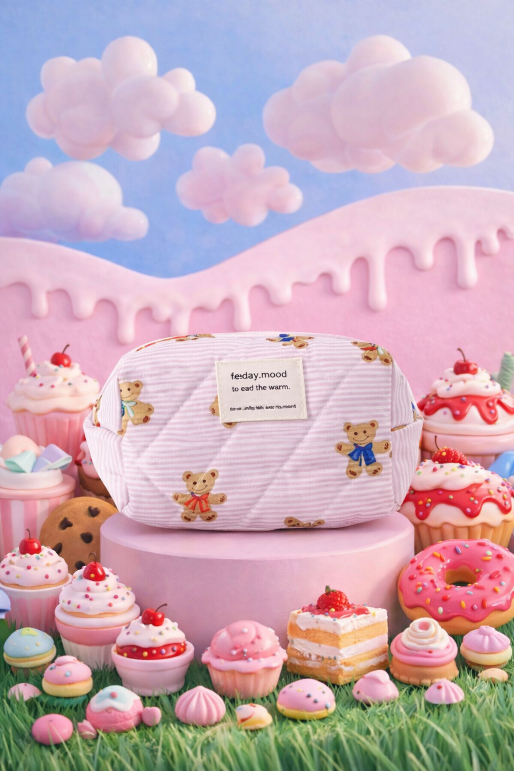 Bear Makeup Bag